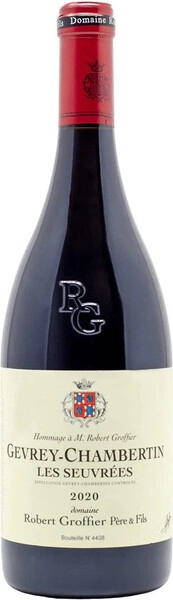 Вино Domaine Robert Groffier Pere & Fils, Gevrey-Chambertin Les Seuvrees AOC, 2020