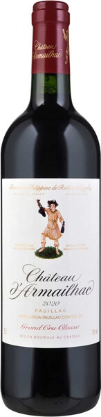 Вино Chateau d'Armailhac, Pauillac AOC, 2020