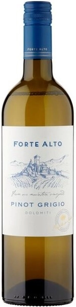 Вино "Forte Alto" Pinot Grigio, Dolomiti IGT, 2018