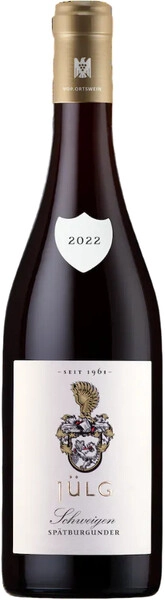 Вино Weingut Julg, Spatburgunder Schweigen, 2022