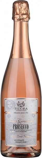 Игристое вино Fidora, Tenuta Civranetta Prosecco DOC Rose Brut Nature