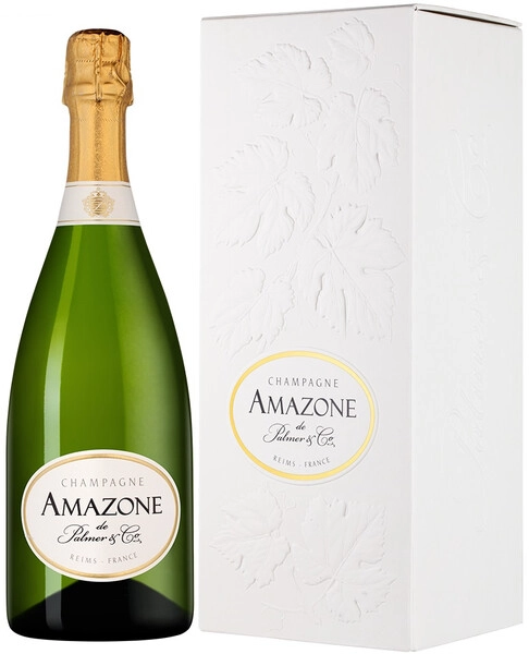 Шампанское Palmer & Co, Amazone de Palmer, Champagne AOC, gift box