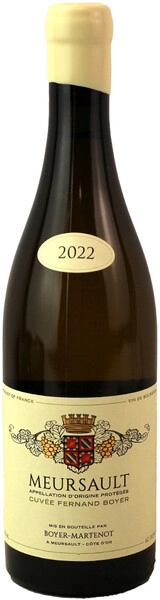 Вино Yves Boyer-Martenot, Meursault "Cuvee Fernand Boyer" AOP, 2022