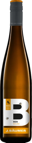 Вино J. Baumer Riesling, Rheingau QbA, 2023