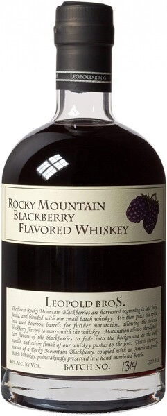 Виски Leopold Bros., Rocky Mountain Blackberry, 0.7 л