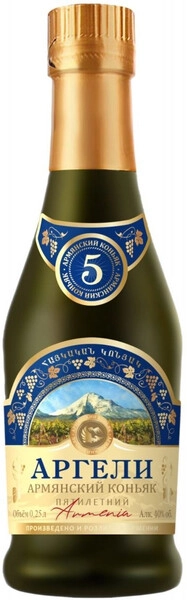 Коньяк Аргели 5-летний, 250 мл