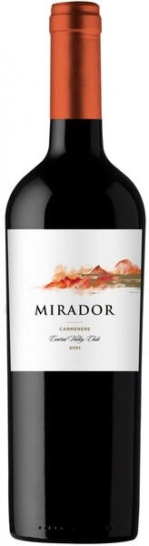 Вино La Ronciere, "Mirador" Carmenere, Central Valley DO, 2021
