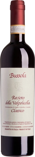 Вино Tommaso Bussola, Recioto della Valpolicella Classico, 2017, 0.5 л