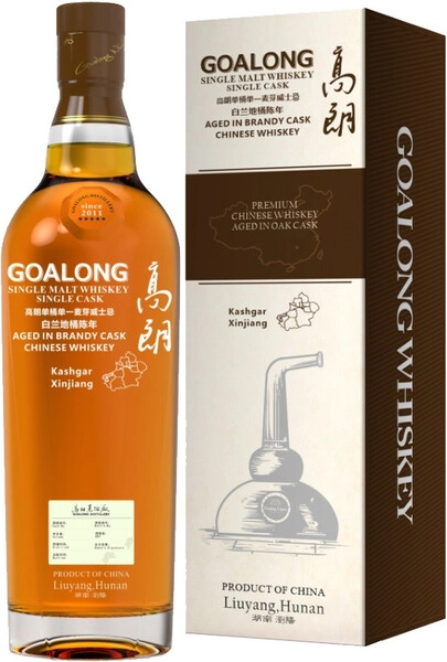 Виски Goalong Brandy Cask Kashgar, gift box, 0.7 л