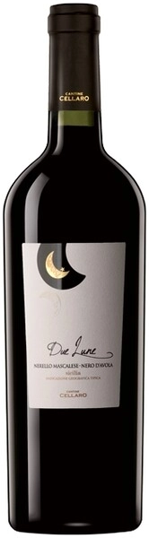 Вино Cantine Cellaro, Due Lune Nerello Mascalese-Nero D'Avola, Sicilia IGT, 2021