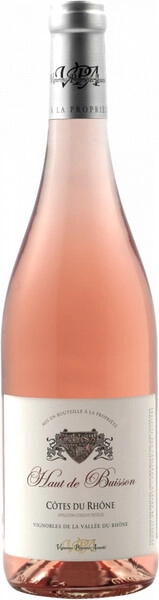 Вино Haut de Buisson Rose, Cotes du Rhone AOP