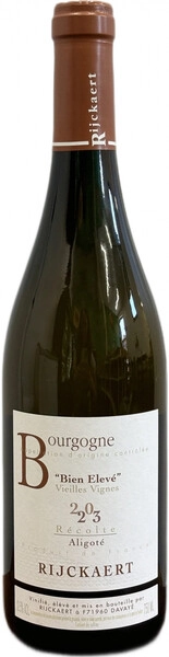 Вино Domaine Rijckaert, Bourgogne Bien Eleve Vieilles Vignes AOC, 2023