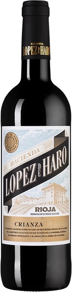 Вино Hacienda Lopez de Haro, Crianza, Rioja DOCa, 2021