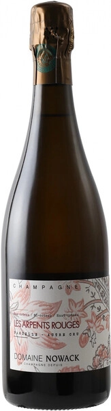 Шампанское Domaine Nowack, "Les Arpents Rouges" Extra Brut, Champagne AOC, 2018