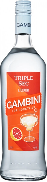 Ликер KVKZ, Gambini Triple Sec, 1 л