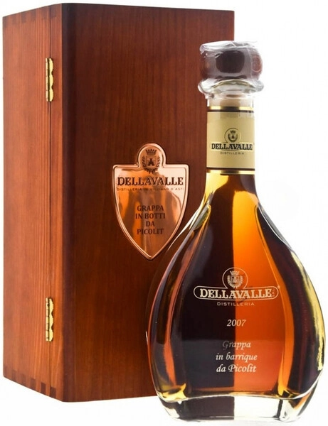 Граппа Grappa Affinata in botti da Picolit, 2007, gift box, 0.7 л