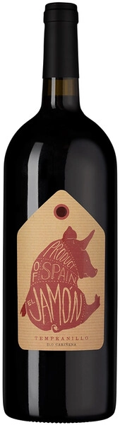 Вино El Jamon Tinto, Carinena DO, 2023, 1.5 л