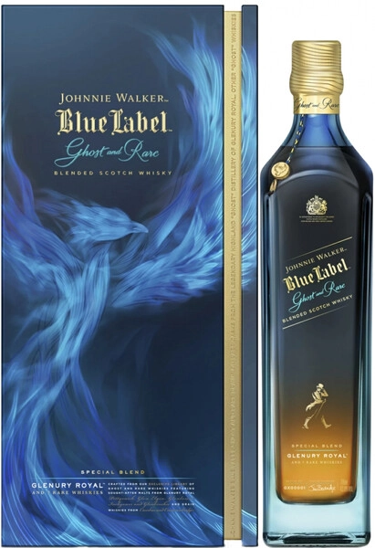 Виски Johnnie Walker, Blue Label Ghost and Rare Glenury Royal, gift box, 0.7 л