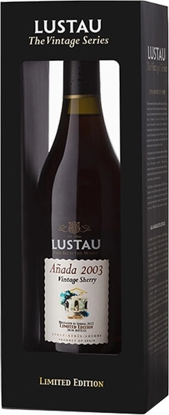 Херес Lustau, Oloroso Anada, 2003, gift box, 0.5 л