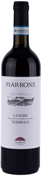 Вино Famiglia Marrone, Nebbiolo, Langhe DOC, 2020