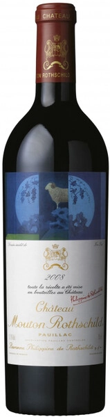 Вино Chateau Mouton Rothschild, Pauillac AOC Premier Grand Cru Classe, 2008