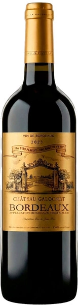 Вино "Chateau Galochet" Rouges, Bordeaux AOC, 2023