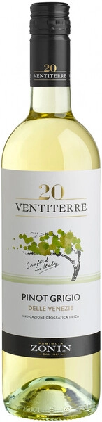 Вино Zonin, 20 Ventiterre Pinot Grigio delle Venezie DOC, 2024