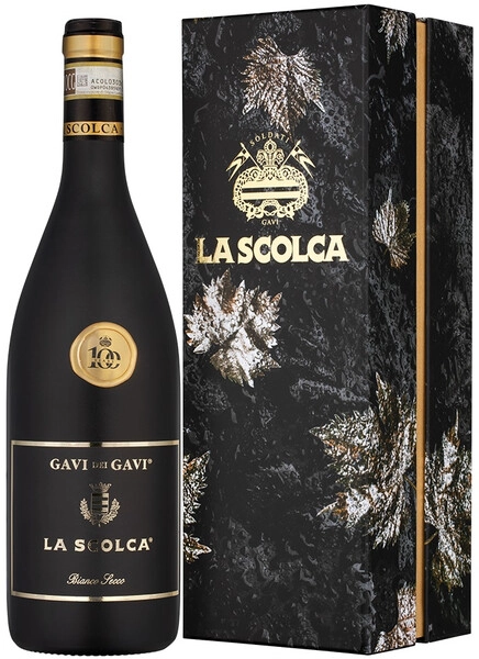 Вино La Scolca, Gavi dei Gavi DOCG, 2019, special black bottle, gift box