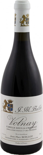 Вино Domaine J.M. Boillot, Volnay Carelle Sous La Chapelle 1er Cru AOC, 2018