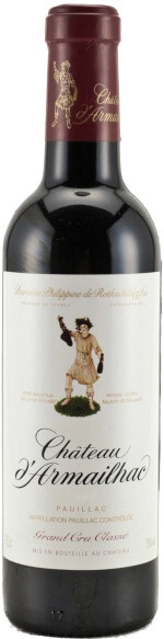 Вино Chateau d'Armailhac Pauillac AOC 5-me Grand Cru Classe 2004, 375 мл