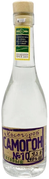 Водка Косогоров Самогон №10 Тутовый, 0.5 л