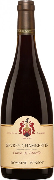 Вино Domaine Ponsot, Gevrey-Chambertin "Cuvee de l'Abeille" AOC, 2021