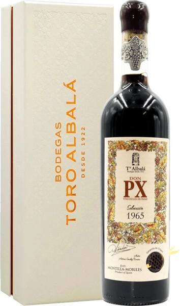 Херес Toro Albala, "Don PX" Seleccion, Montilla-Moriles DOP, 1965, gift box, 1.5 л