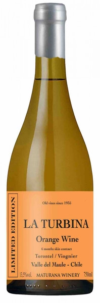 Вино Maturana Wines, "La Turbina" Orange Wine, Maule Valley DO, 2023