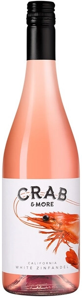 Вино Crab & More White Zinfandel, 2021