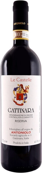 Вино Antoniolo, Gattinara Le Castelle Riserva DOCG, 2018