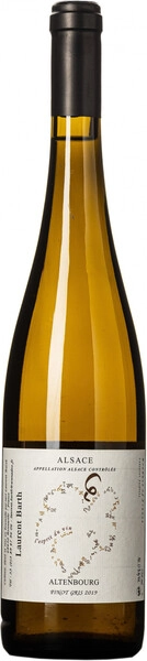 Вино Laurent Barth, Altenbourg Pinot Gris, Alsace AOC, 2019