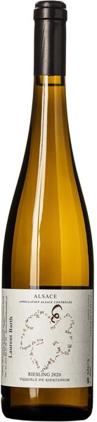 Вино Laurent Barth, Vignoble de Kientzheim Riesling, Alsace AOC, 2020