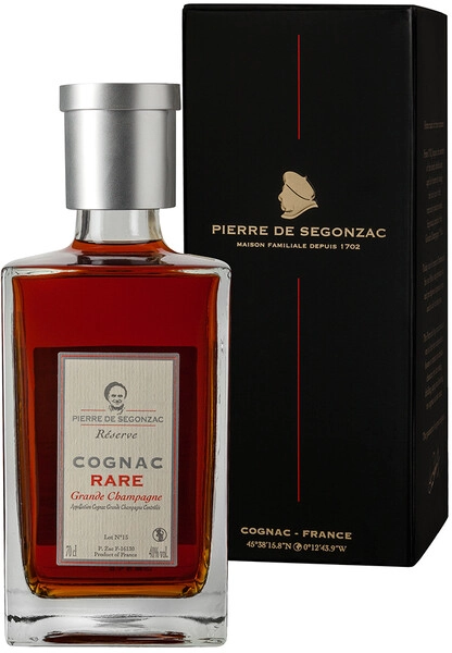 Коньяк Pierre de Segonzac, Rare Reserve Grande Champagne, decanter & gift box, 0.7 л
