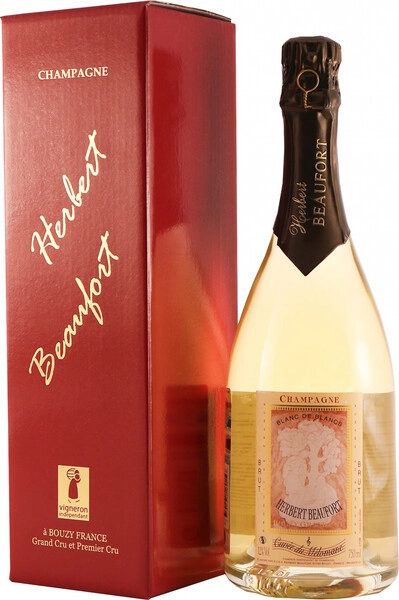 Шампанское Herbert Beaufort, "Cuvee du Melomane" Blanc de Blancs, Bouzy Grand Cru, gift box, 3 л