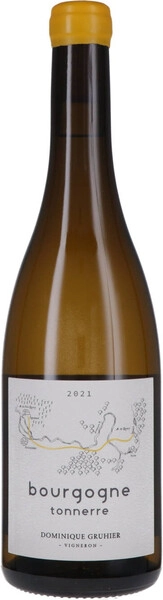 Вино Dominique Gruhier, Bourgogne Tonnerre Blanc AOC, 2022