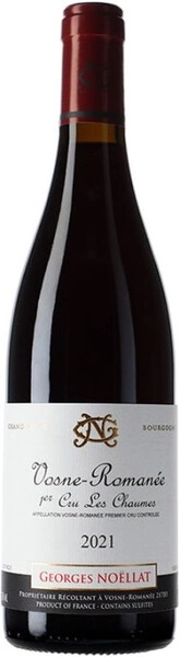 Вино Domaine Georges Noellat, Vosne-Romanee 1er Cru Les Chaumes AOC, 2021