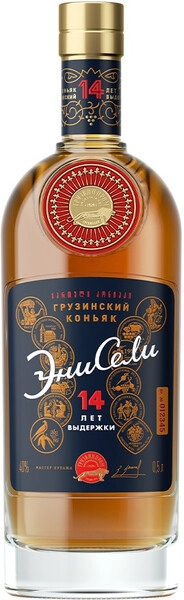 Коньяк Энисели 14-летний, 0.5 л