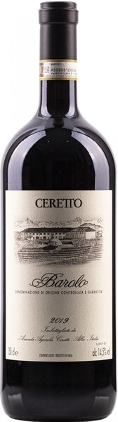 Вино Ceretto, Barolo DOCG, 2019, 1.5 л