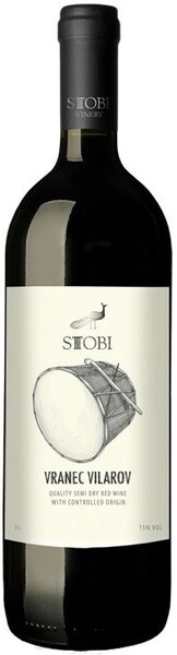 Вино Stobi, Vranec Vilarov, 1 л