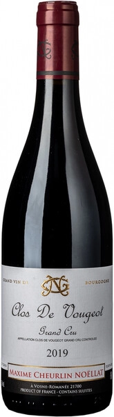 Вино Maxime Cheurlin Noellat, Clos de Vougeot Grand Cru AOC, 2019