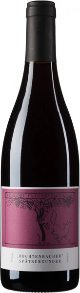 Вино Friedrich Becker, Rechtenbacher Spatburgunder, Pfalz DQ, 2012, 1.5 л
