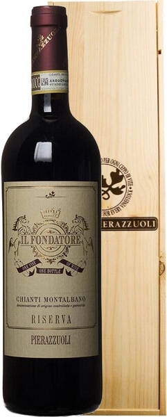 Вино Tenuta Cantagallo, Il Fondatore Chianti Montalbano DOCG Riserva, 2018, wooden box