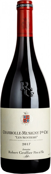 Вино Domaine Robert Groffier Pere & Fils, Chambolle-Musigny 1er Cru Les Sentiers AOC, 2017