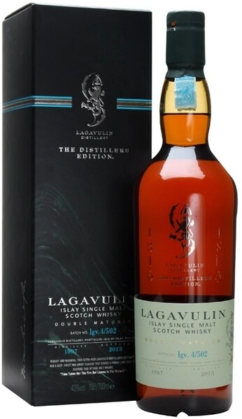 Виски Lagavulin 1997 "Distillers Edition", gift box, 0.7 л